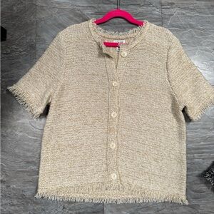 J. Crew Fringe Sweater beautiful!